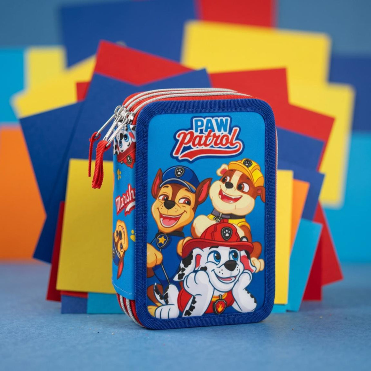 Paw Patrol Mäppchen Federtasche Stifteetui für Schule Kindergarten und unterwegs