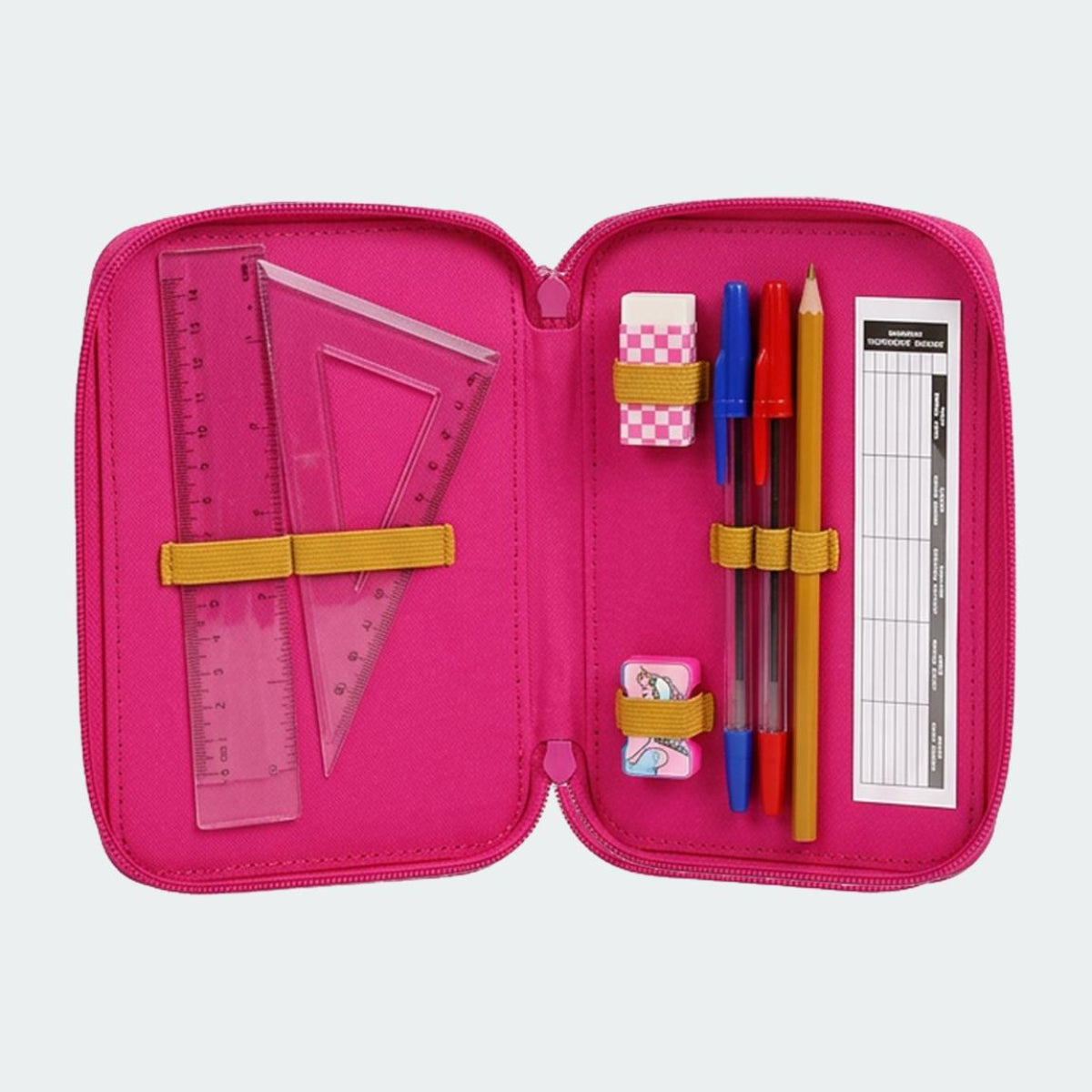 Hello Kitty Kuromi Federmäppchen Kinder Schüleretui mit Zubehör 2 Fächer