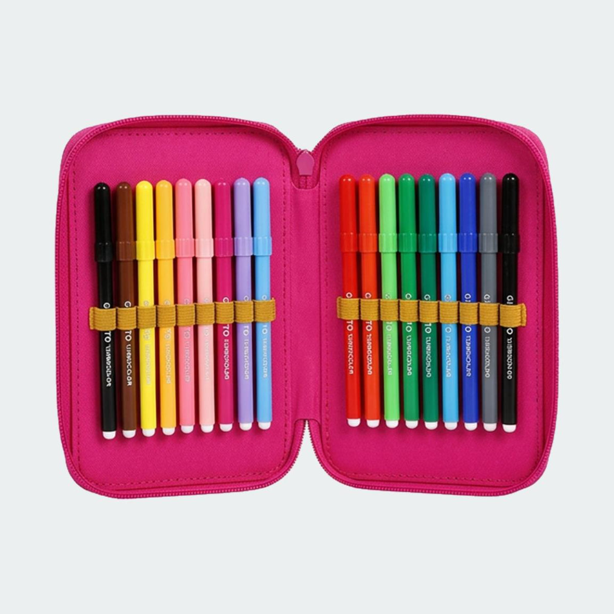 Hello Kitty Kuromi Federmäppchen Kinder Schüleretui mit Zubehör 2 Fächer