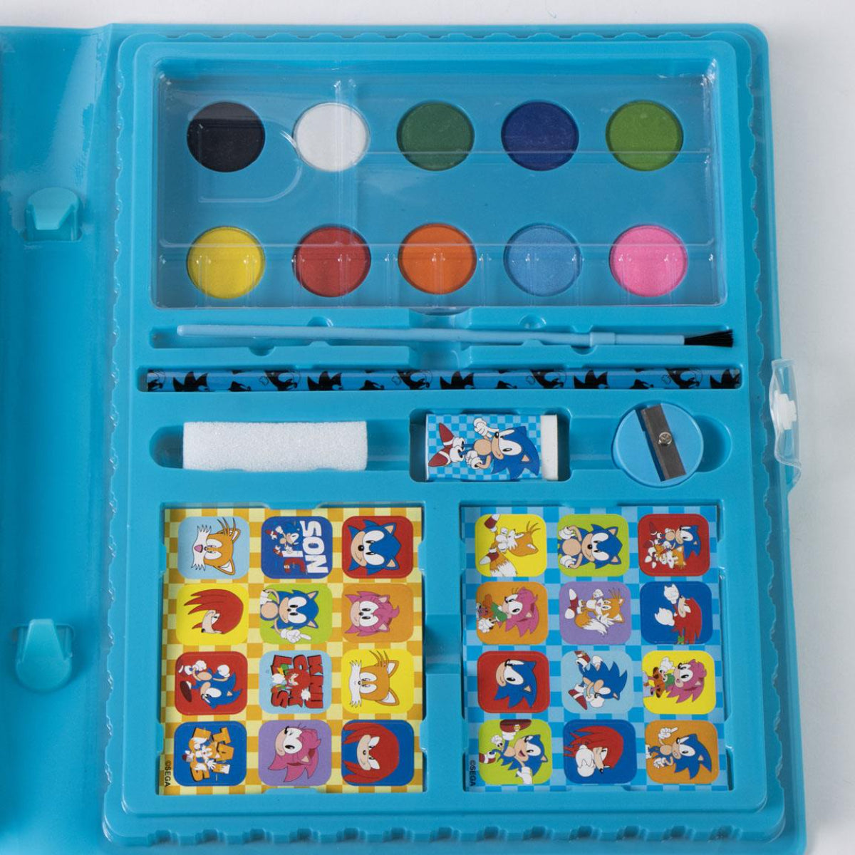 Sonic Gemischte Farben Malbox als Geschenkidee für Kreativsortiment