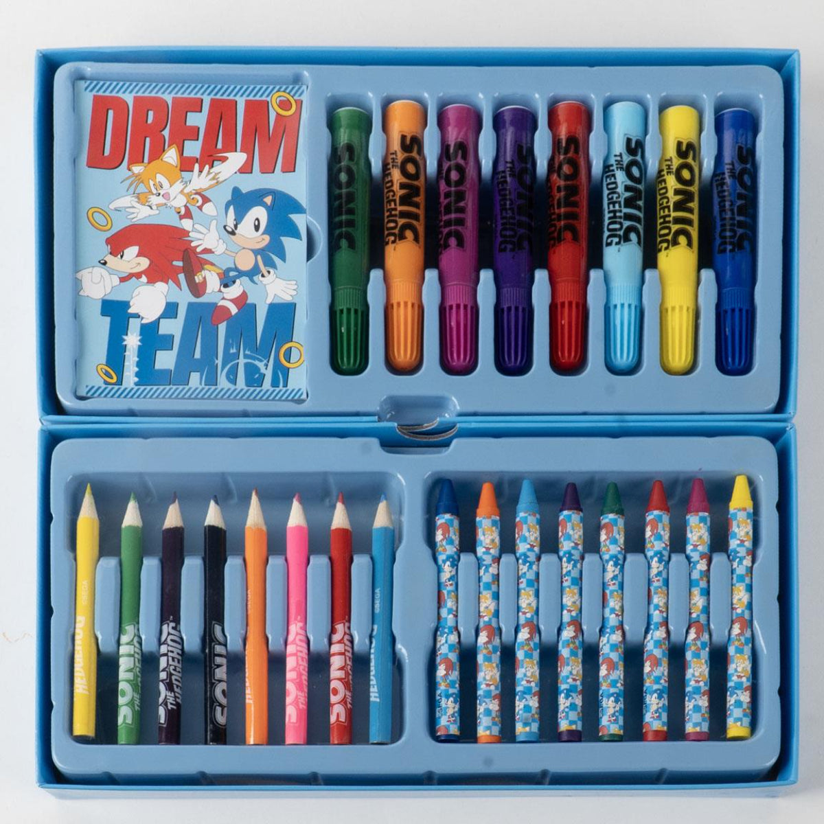 Sonic Colourable Set Briefcase zum Ausmalen und Gestalten