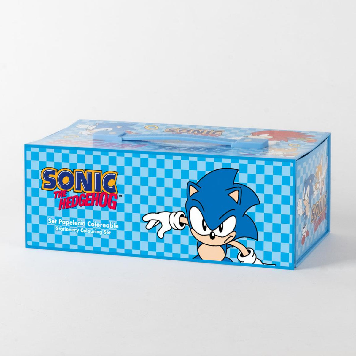 Sonic Colourable Set Briefcase zum Ausmalen und Gestalten
