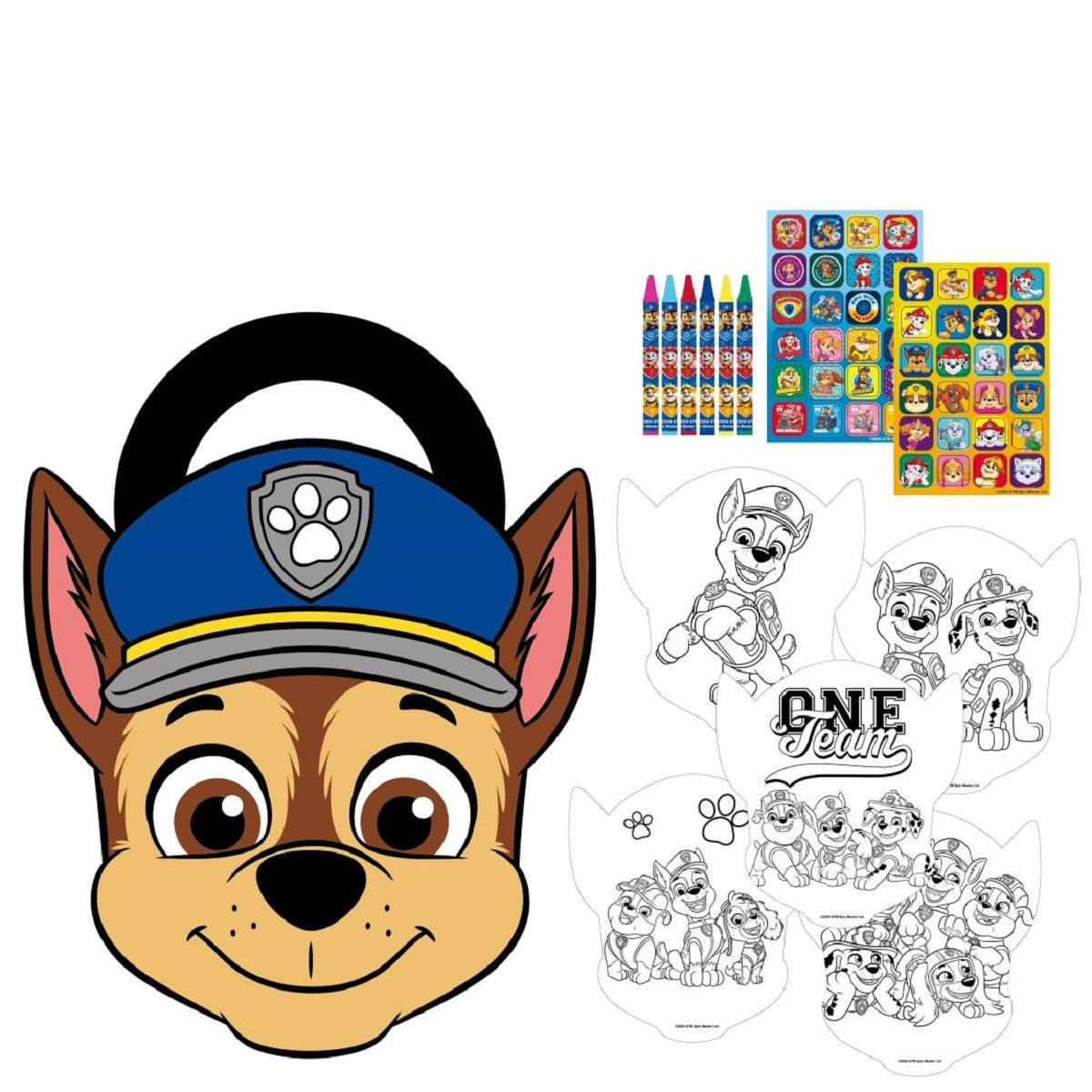 Paw Patrol Malbuch Beschäftigungsalbum für Reise und Freizeit