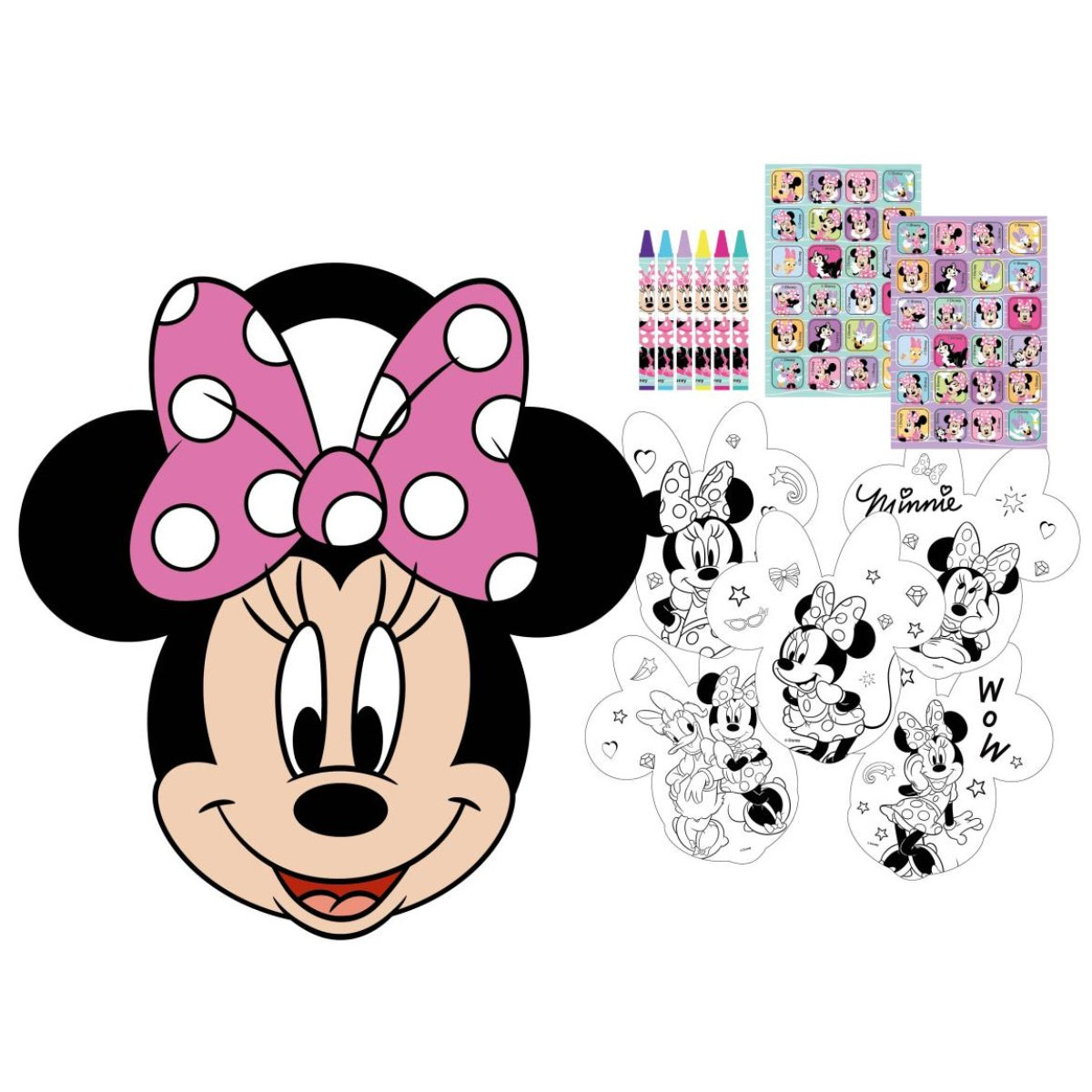 Disney Minnie Mouse Ausmalalbum Kinder Aktivitätsheft Malbuch