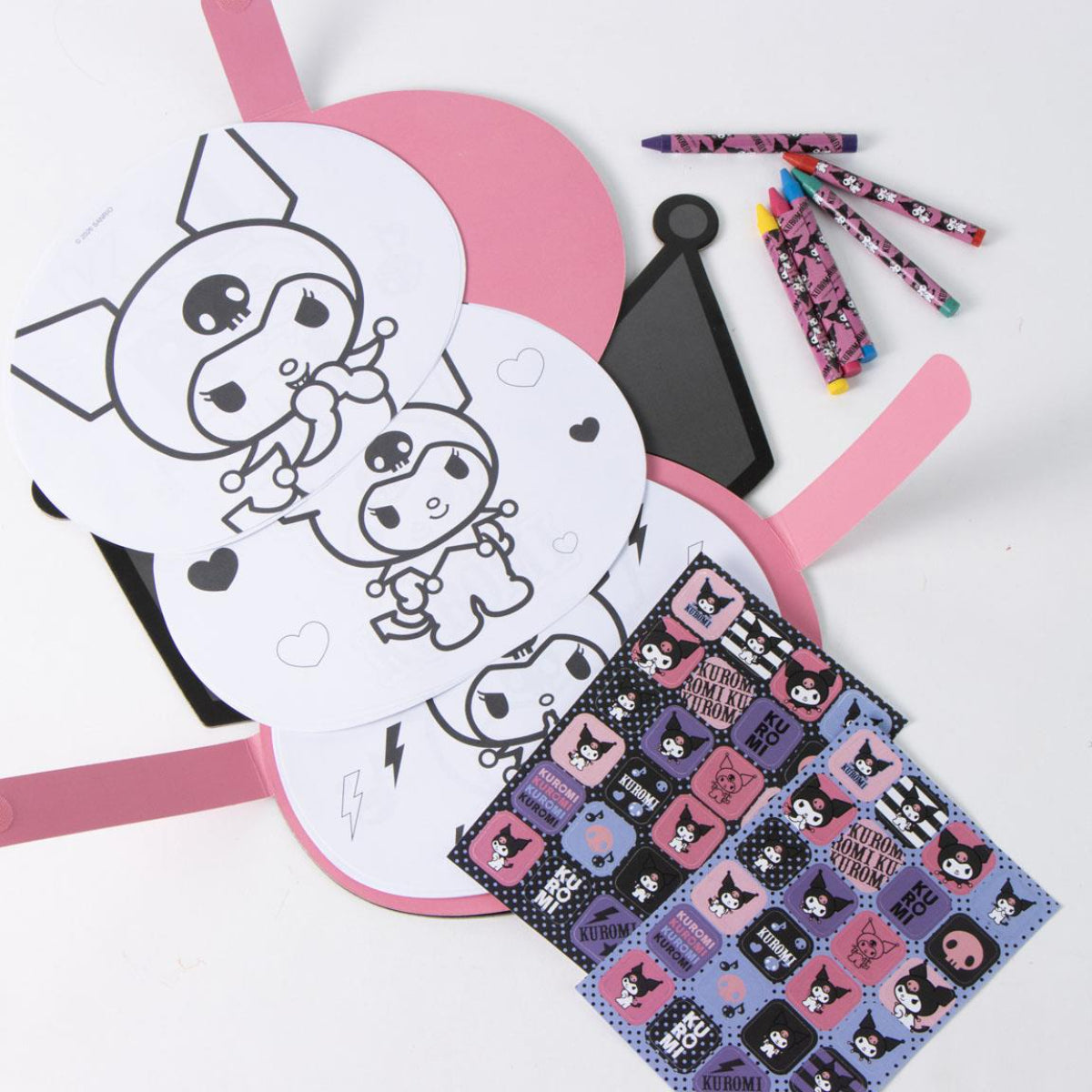 Hello Kitty Kuromi Aktivitätsalbum für Malen und Freizeit
