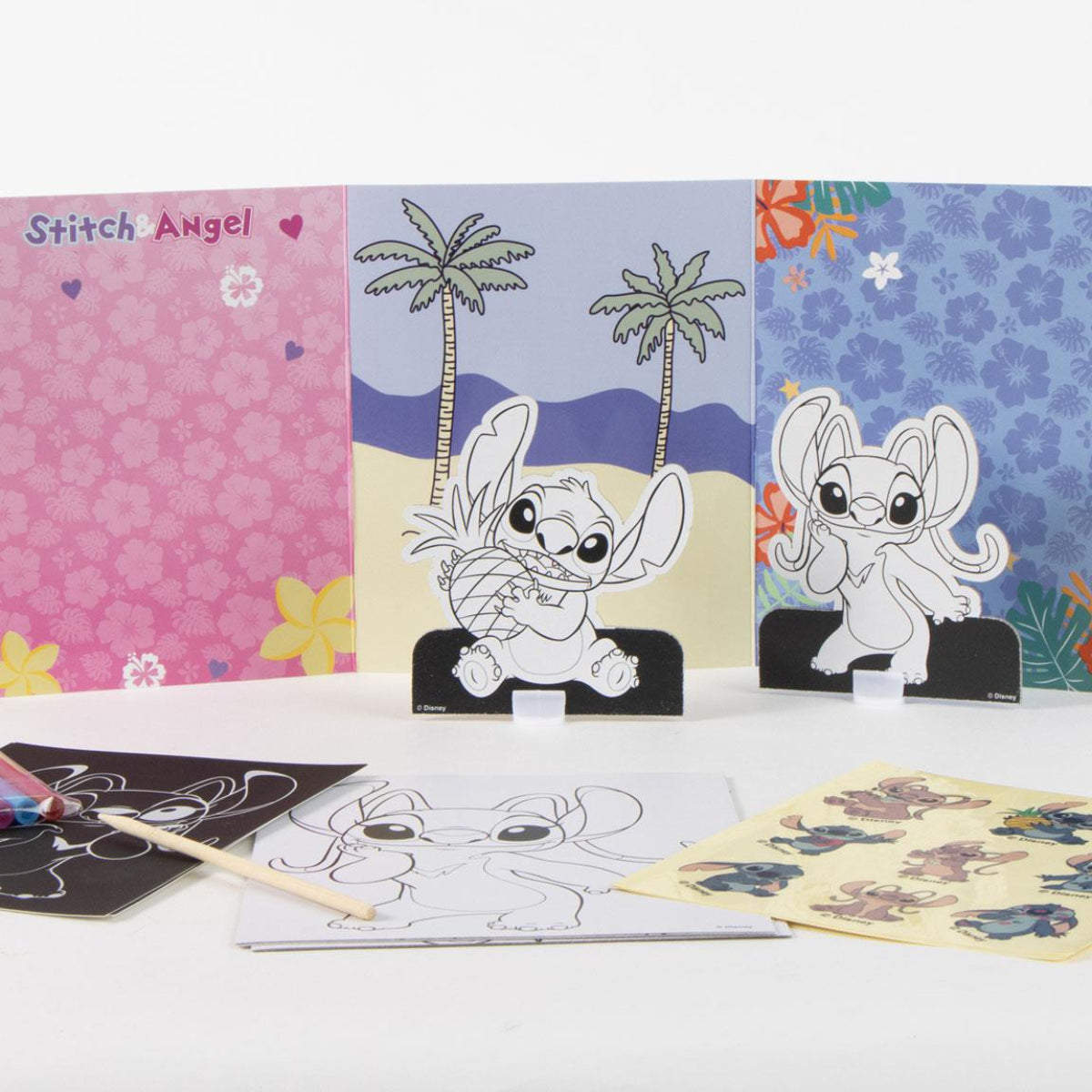 Disney Stitch Colorable Set Handtasche zum Gestalten und Malen