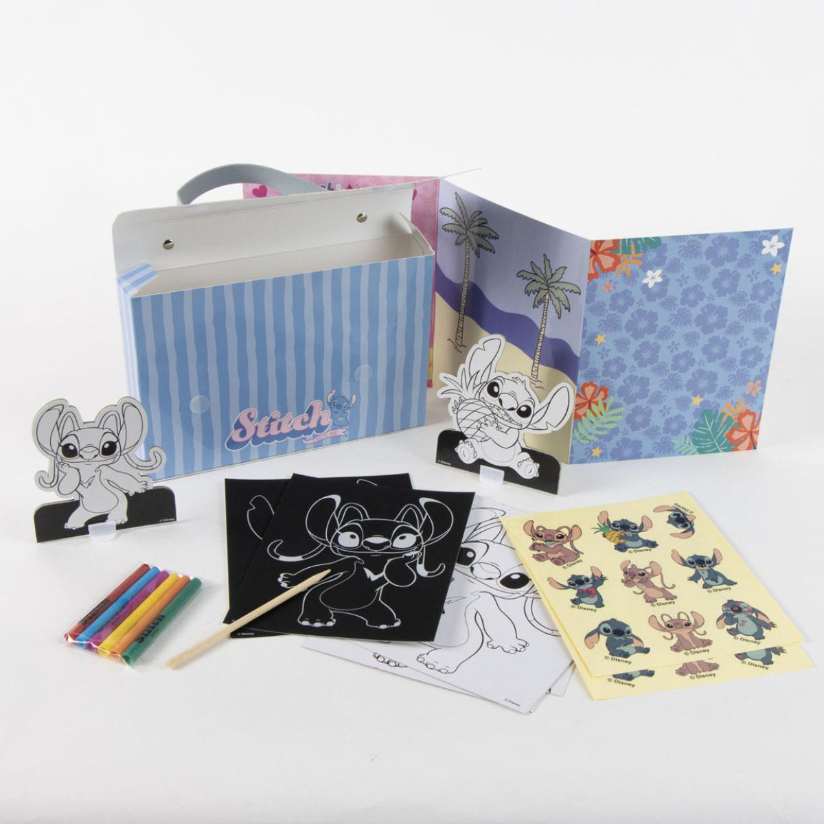 Disney Stitch Colorable Set Handtasche zum Gestalten und Malen