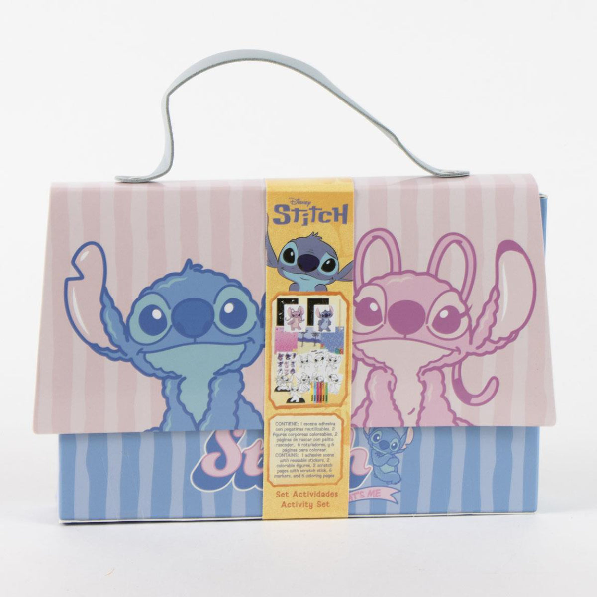 Disney Stitch Colorable Set Handtasche zum Gestalten und Malen