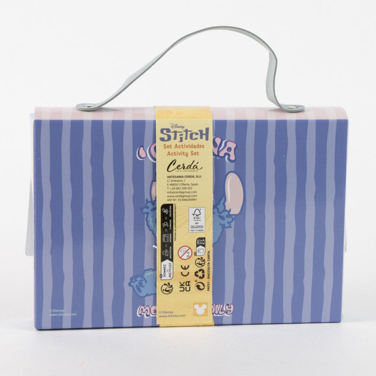 Disney Stitch Colorable Set Handtasche zum Gestalten und Malen