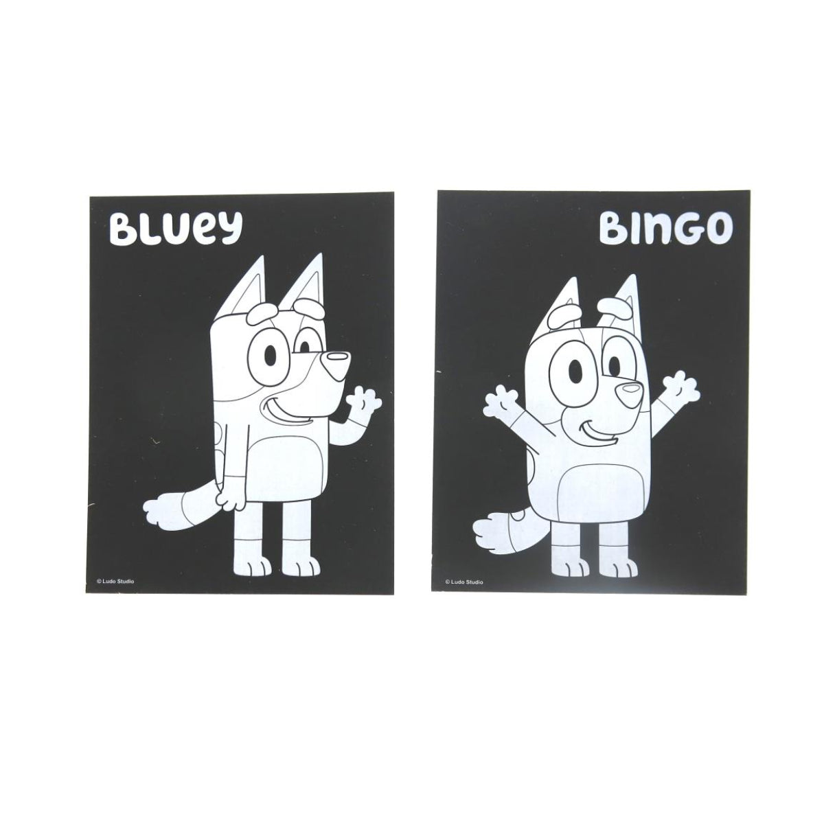 Bluey Kinder Malset im Rucksack Format kompakt für Reisen Ausflüge und kreative Beschäftigung