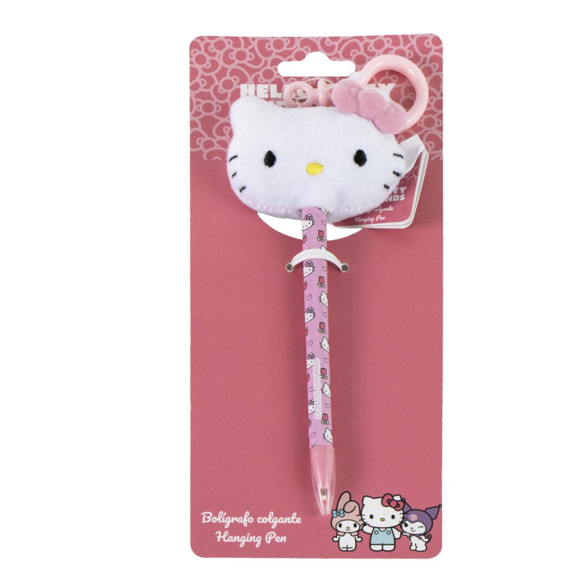 Hello Kitty Stift mit Anhänger für Tasche Rucksack und Fans