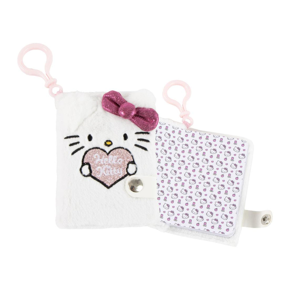 Hello Kitty Mini Notizbuch mit Anhänger für Schule und Freizeit
