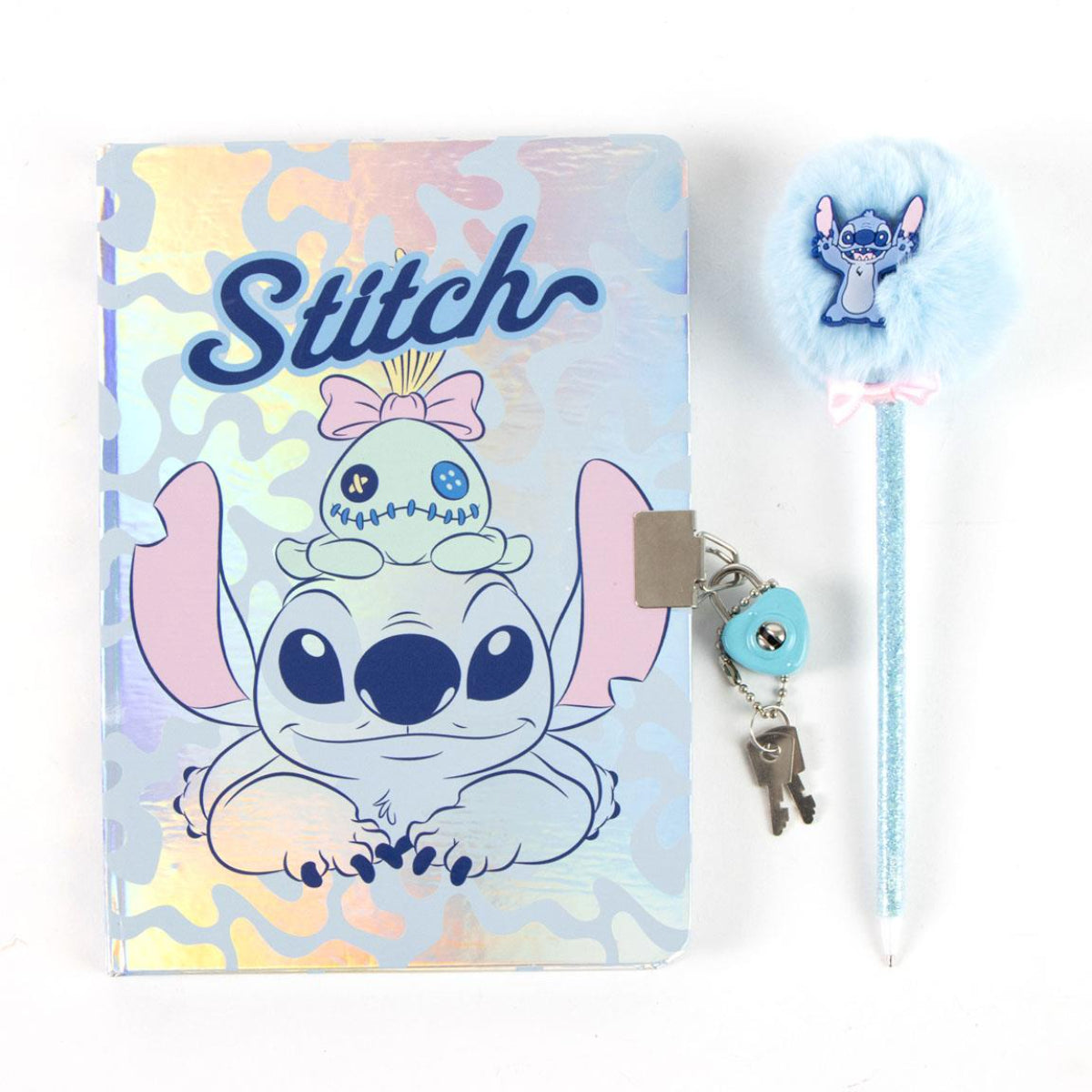 Disney Stitch Schulset Kinder kompakt für Schreiben Zeichnen Lernen und unterwegs