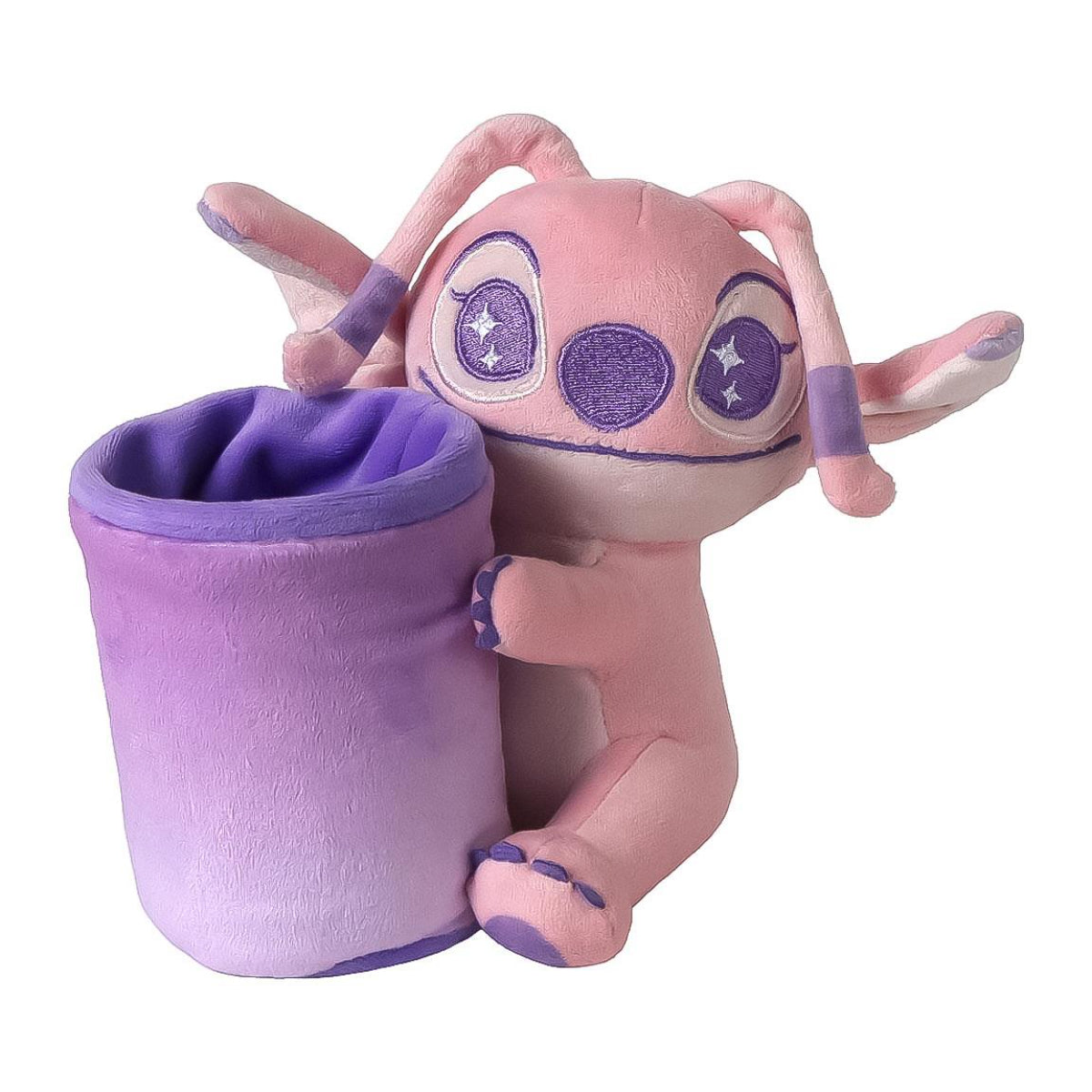 Disney Stitch Angel Kinder Stiftehalter Plüsch für Bleistifte Marker Schreibtisch und Kinderzimmer