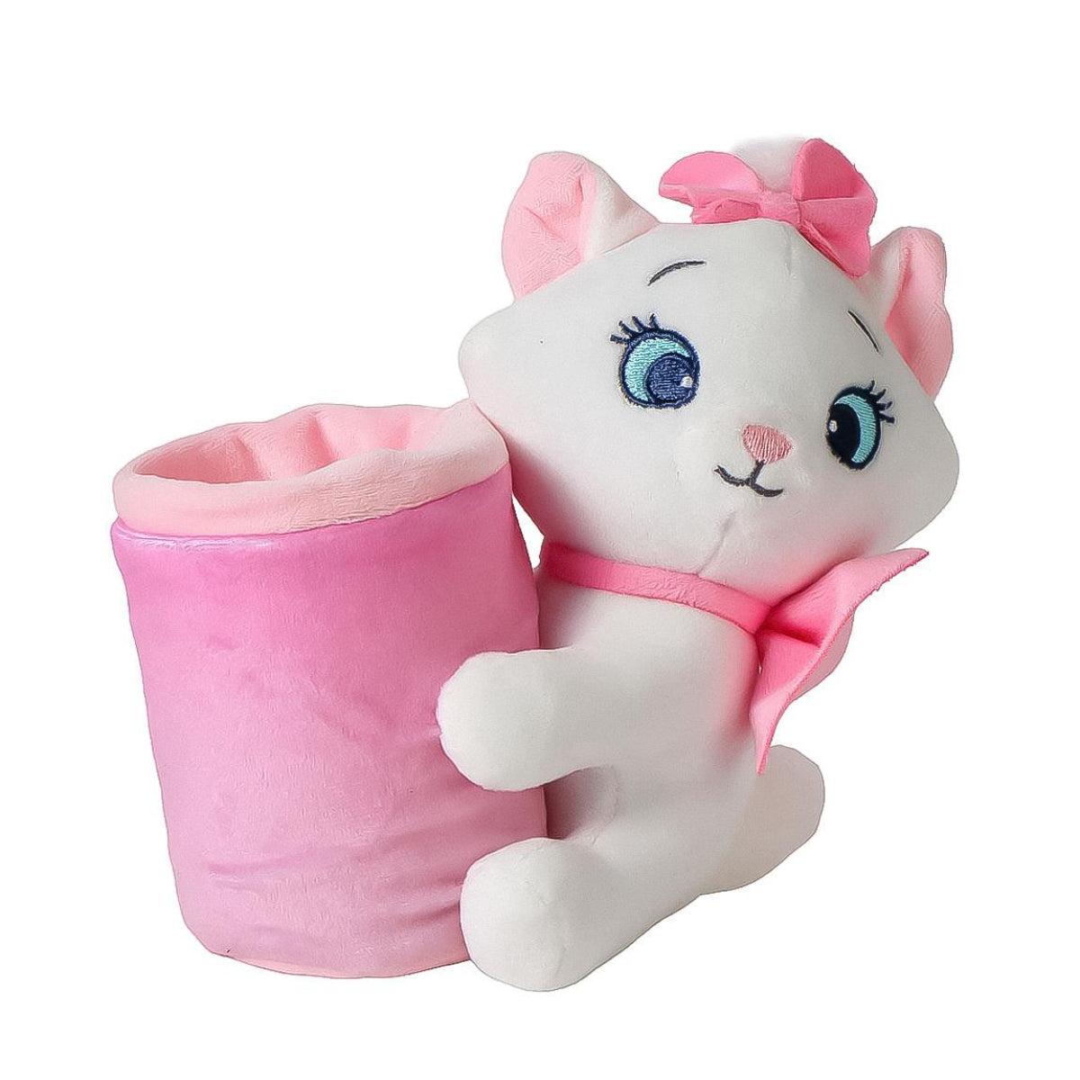 Disney Marie Kinder Stiftehalter Plüsch für Bleistifte Marker Schreibtisch und Kinderzimmer