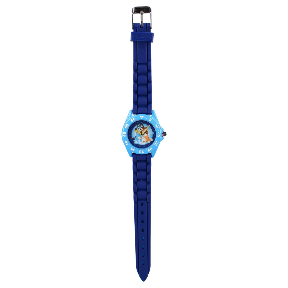 Bluey Kinderuhr – Mit PVC-Armband & Zifferblatt mit Bluey und Bingo