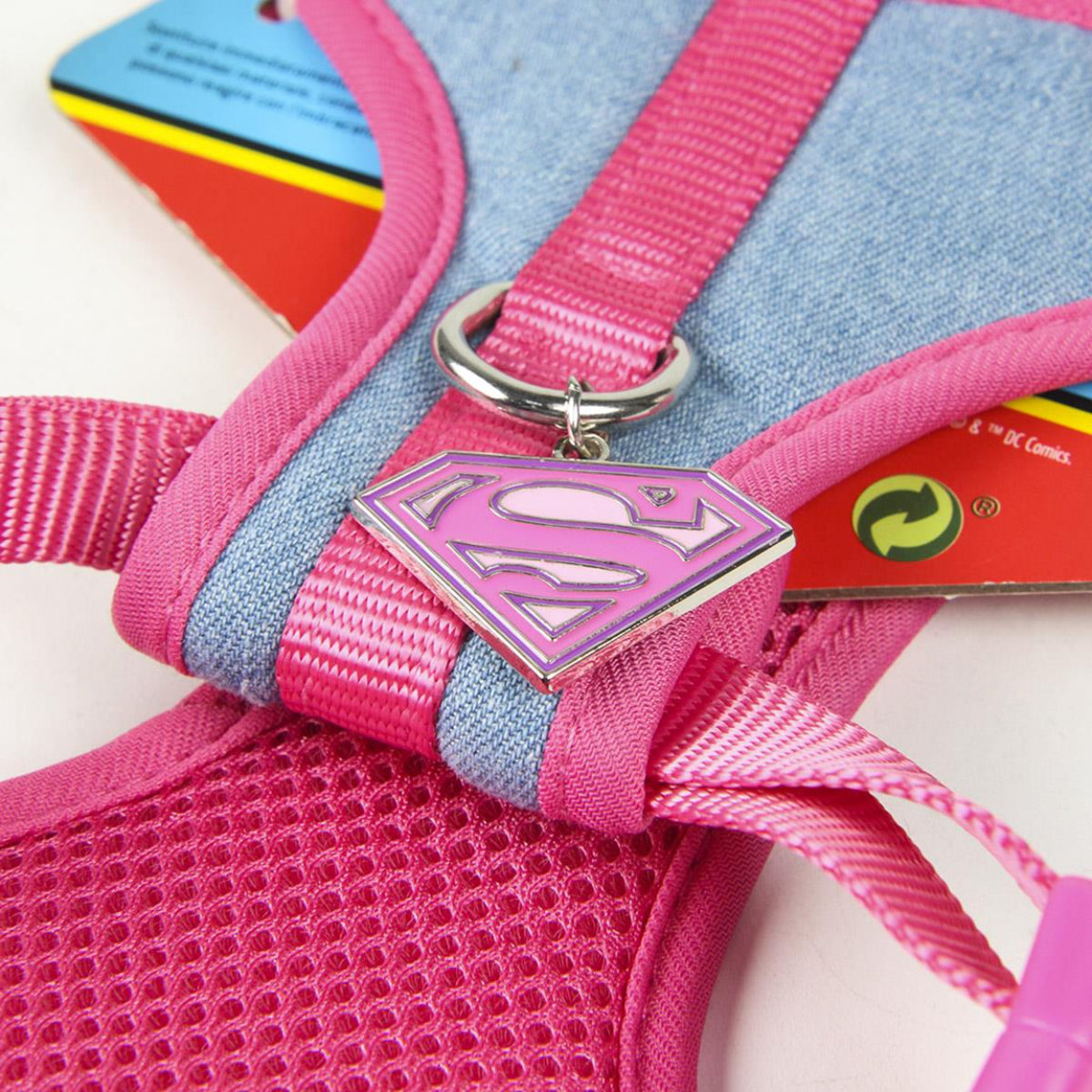 Superman Hundegeschirr M/L Verstellbar & bequem für Hunde