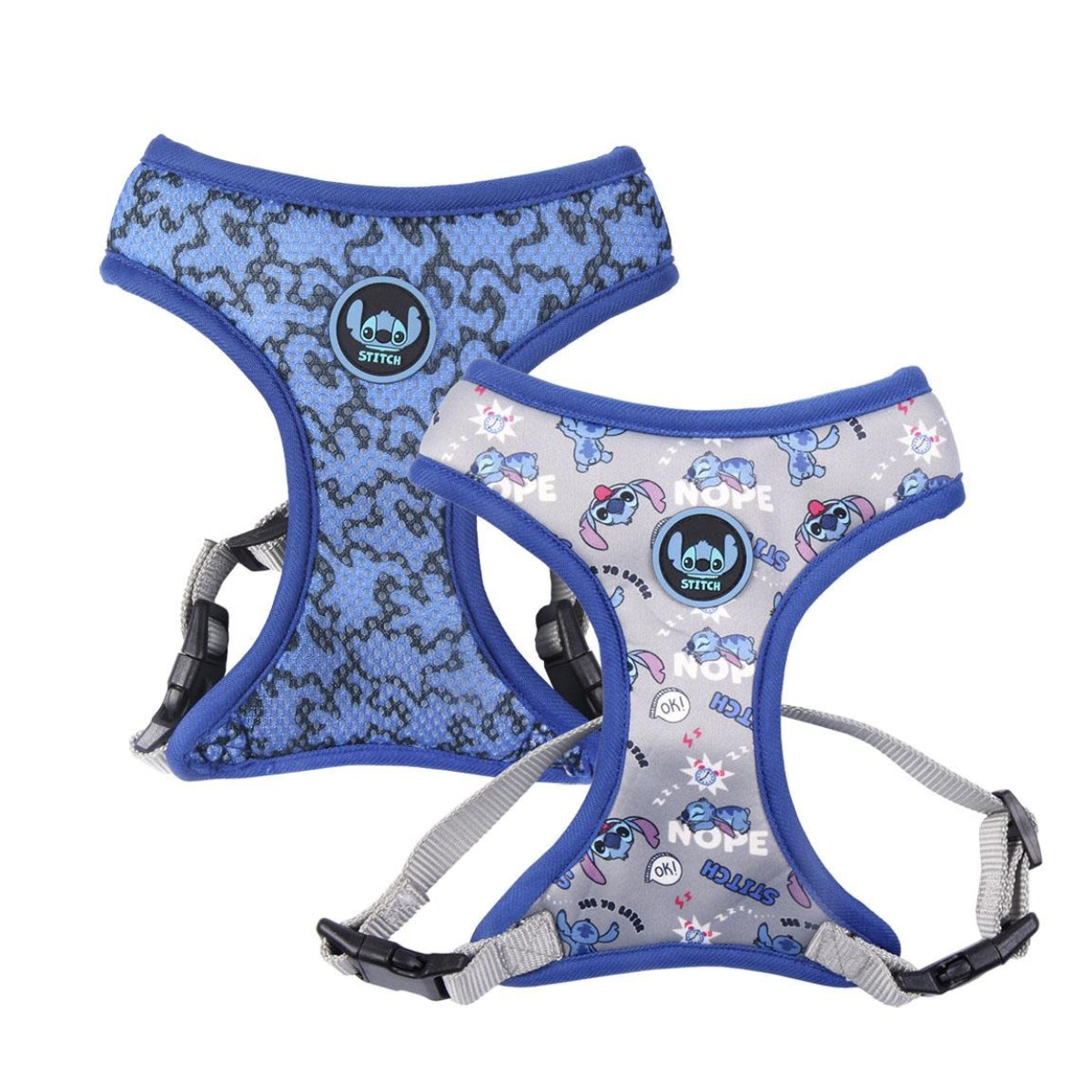 Disney Lilo & Stitch Hundegeschirr M/L Verstellbar & bequem für Hunde