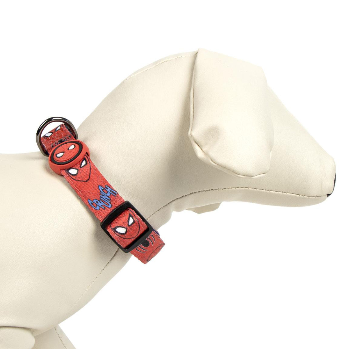 Spiderman Hundehalsband M / L – Robustes Polyester-Halsband für Hunde