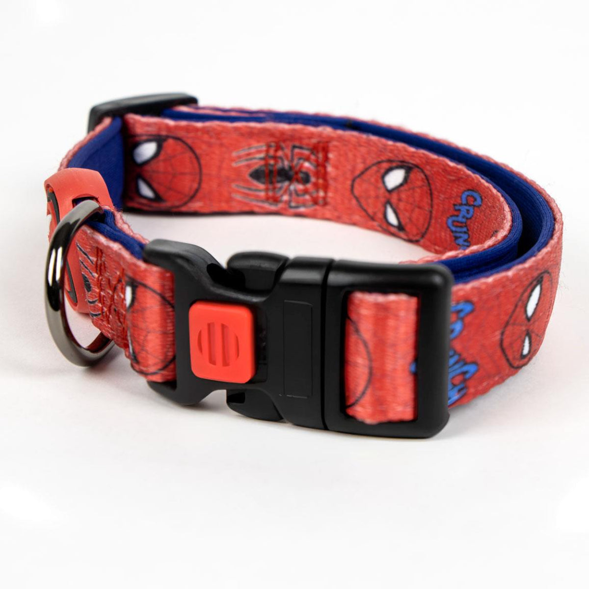 Spiderman Hundehalsband M / L – Robustes Polyester-Halsband für Hunde