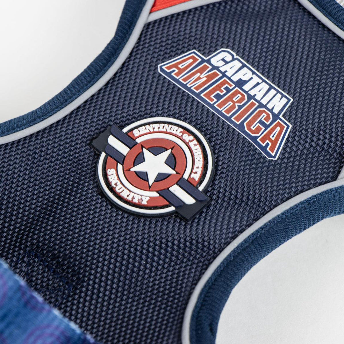 Marvel Premium Hundegeschirr L/XL verstellbares Hunde Geschirr stark & bequem Polyester