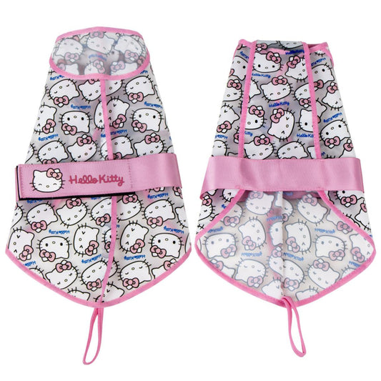 Hello Kitty Hunderegenmantel – Leichte, wasserdichte Jacke für Spaziergänge