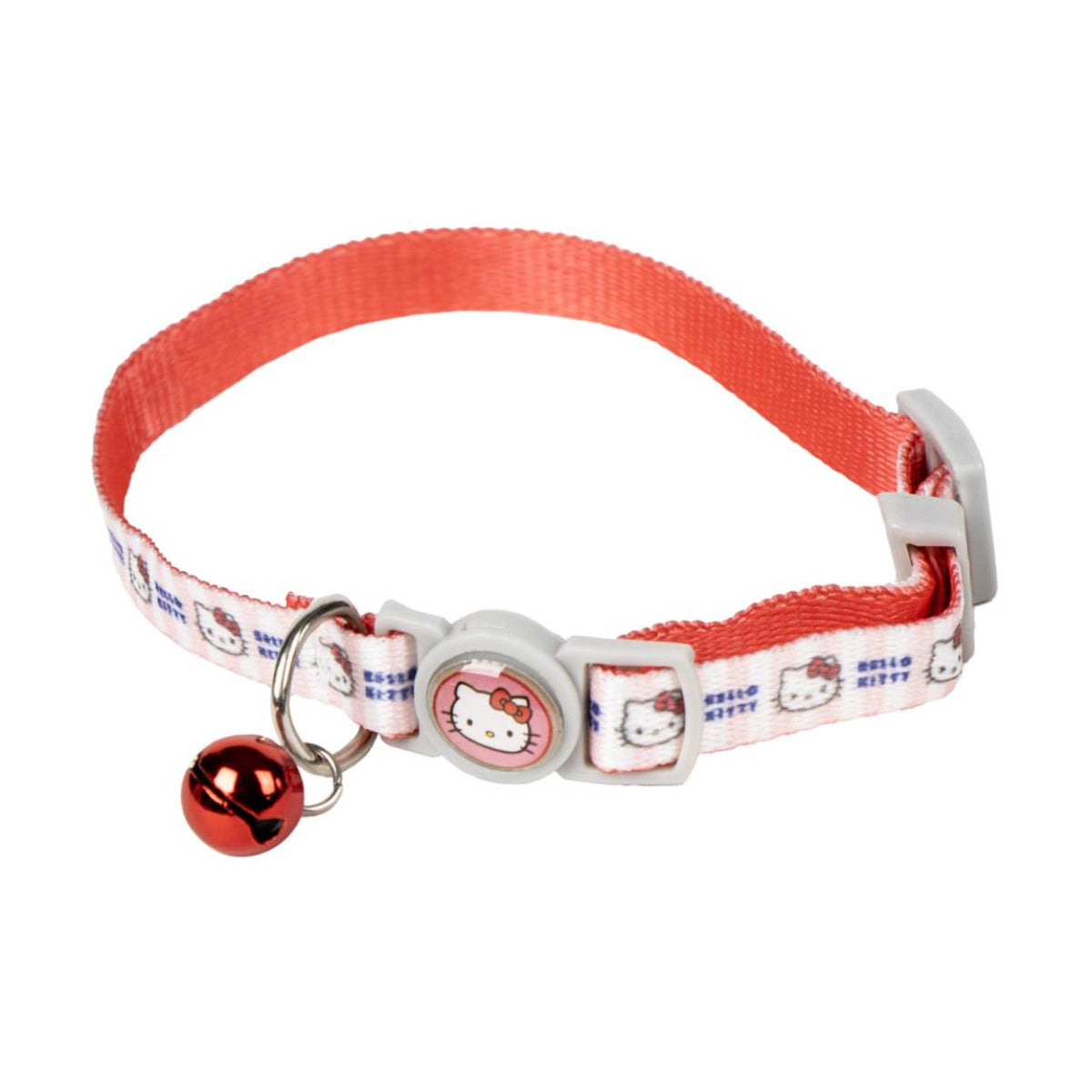 Hello Kitty Katzenhalsband – Verstellbares Halsband für Katze aus Polyester