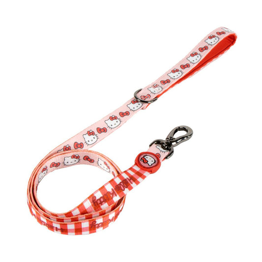 Hello Kitty - Hundeleine M Größe - aus Polyester mit Metallclip