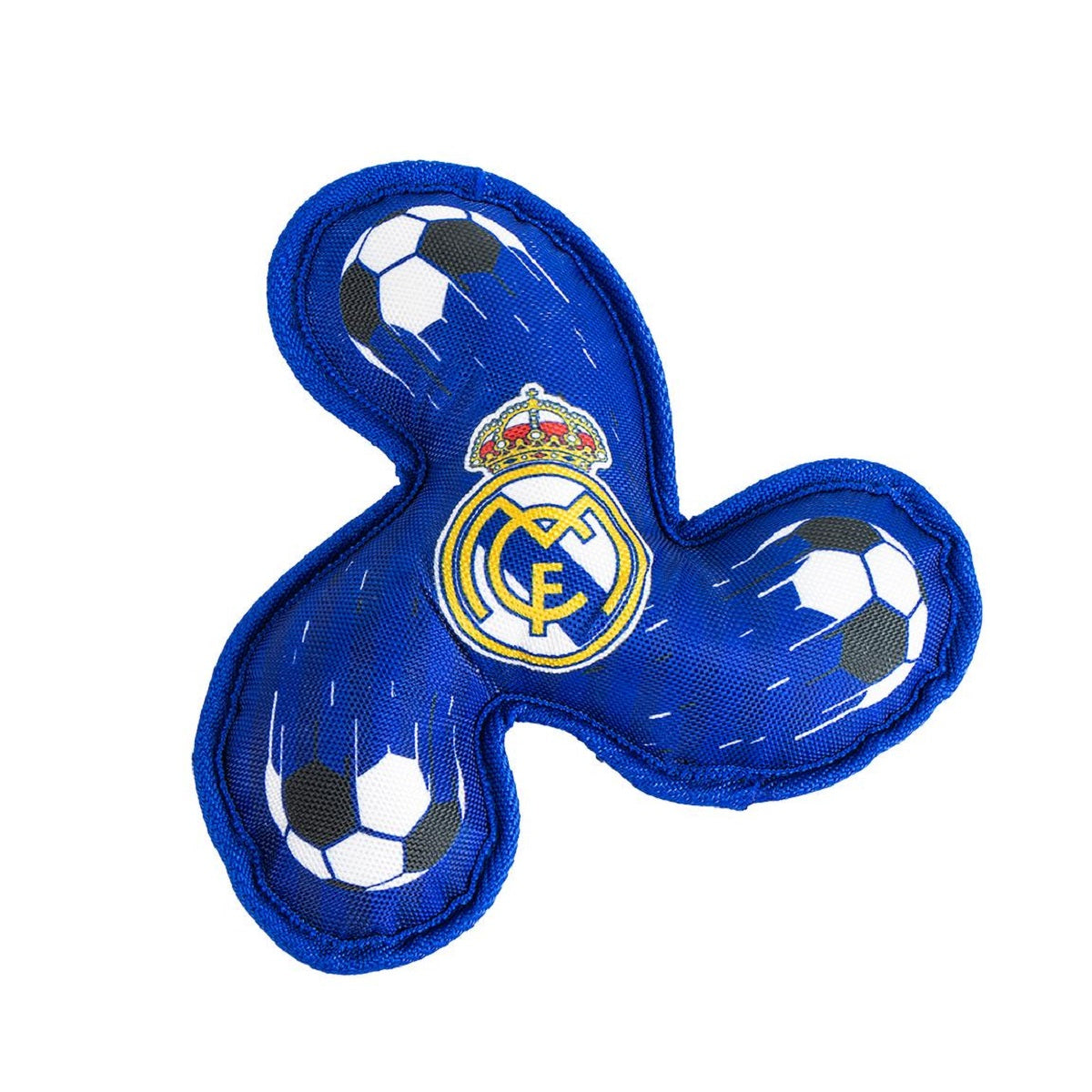 Real Madrid Hundespielzeug Robustes TPR-Spielzeug für aktive Hunde