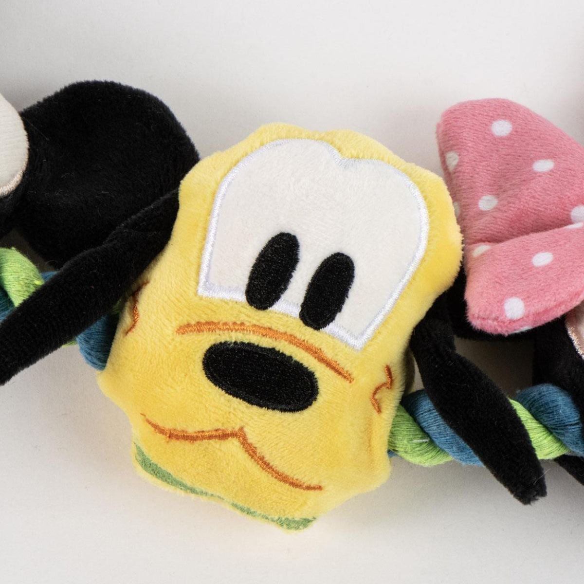 Disney Mickey Mouse Hundespielzeug Seil für Kauen Spielen und Beschäftigung