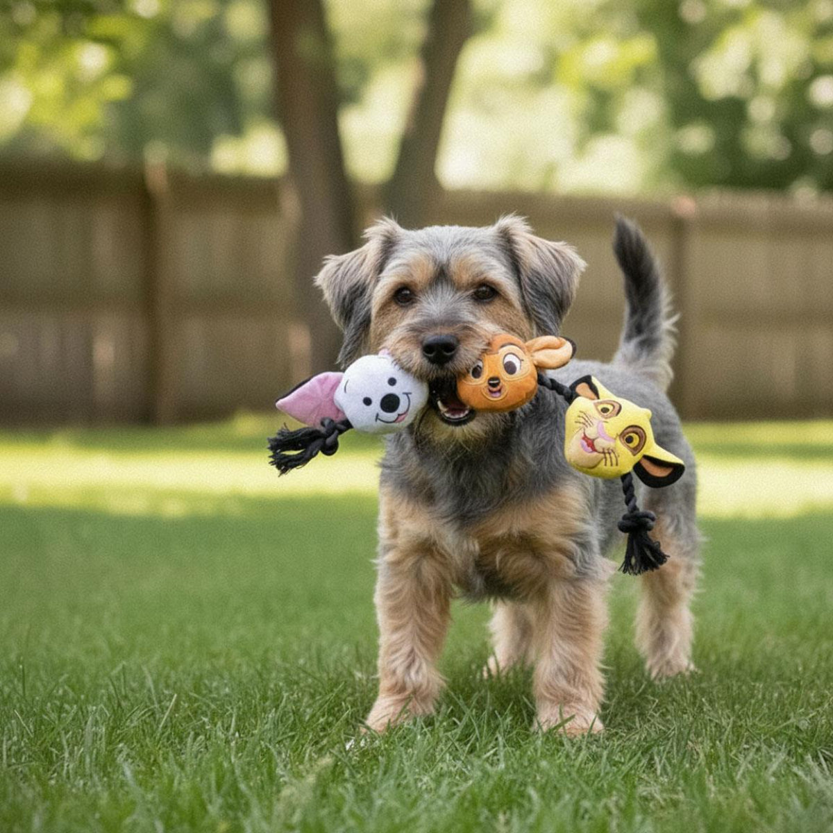 Disney Hundespielzeug Seil für Kauen Spielen und Beschäftigung