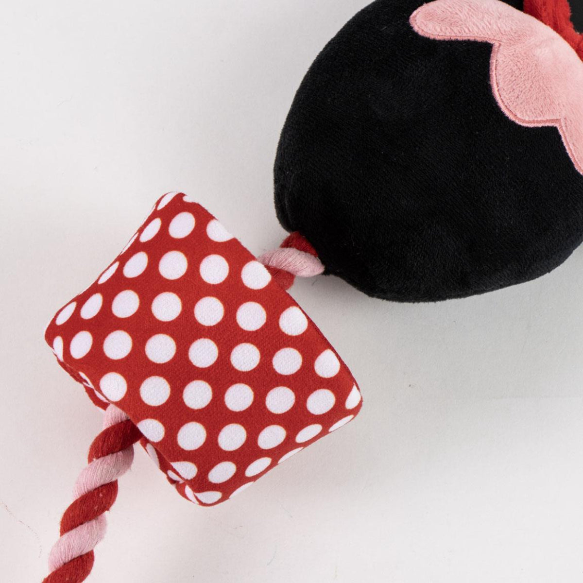 Disney Minnie Mouse Hundespielzeug auf Blisterkarte für Wiederverkauf