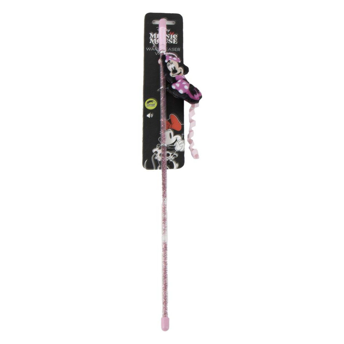 Disney Minnie Mouse Spielangel Katzenspielstab leichtes Haustier Zubehör