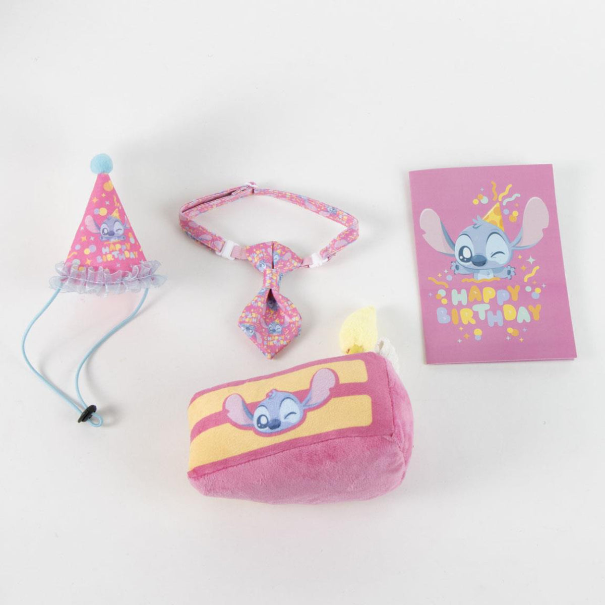 Disney Stitch Hunde Katzen Geburtstag Set Haustier Partyset mit Motiv