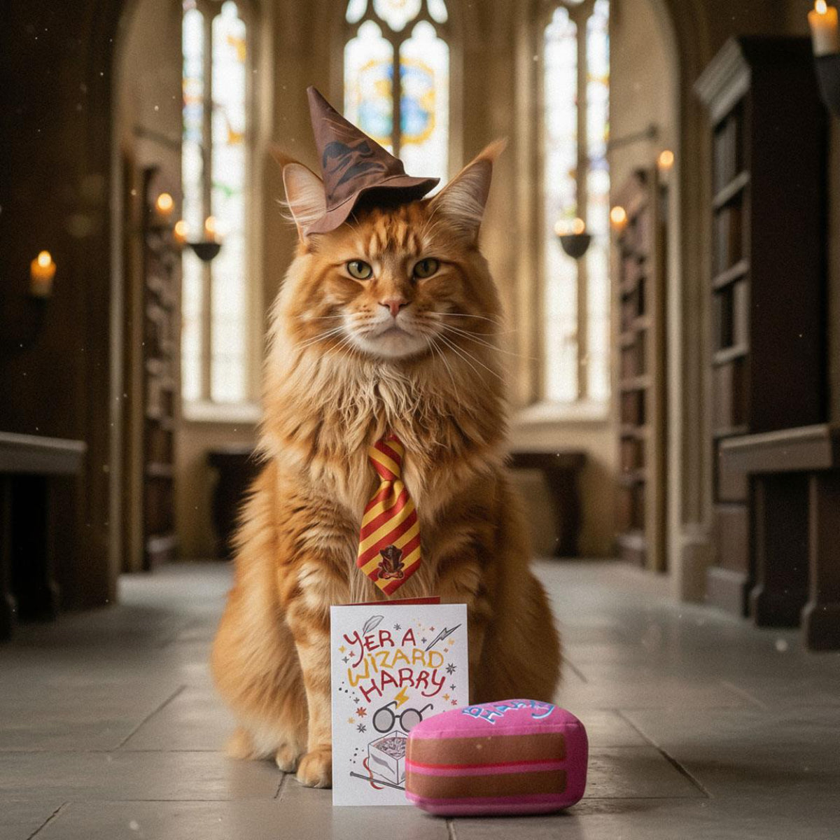 Harry Potter Haustier Partyset Geburtstag Dekoration für Hund und Katze