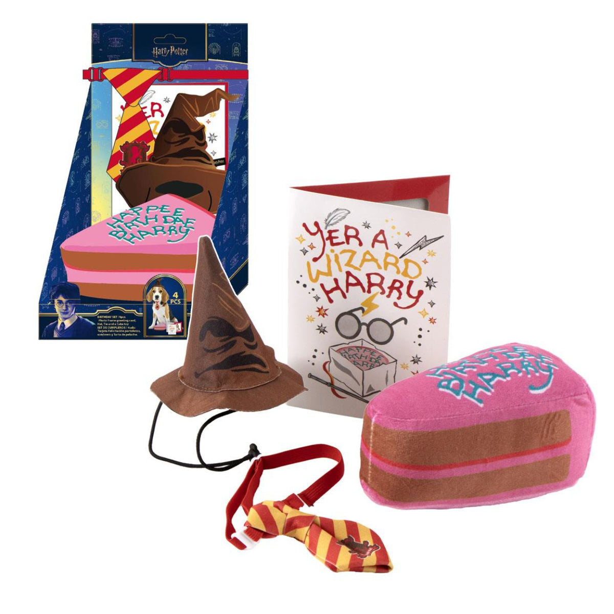 Harry Potter Haustier Partyset Geburtstag Dekoration für Hund und Katze