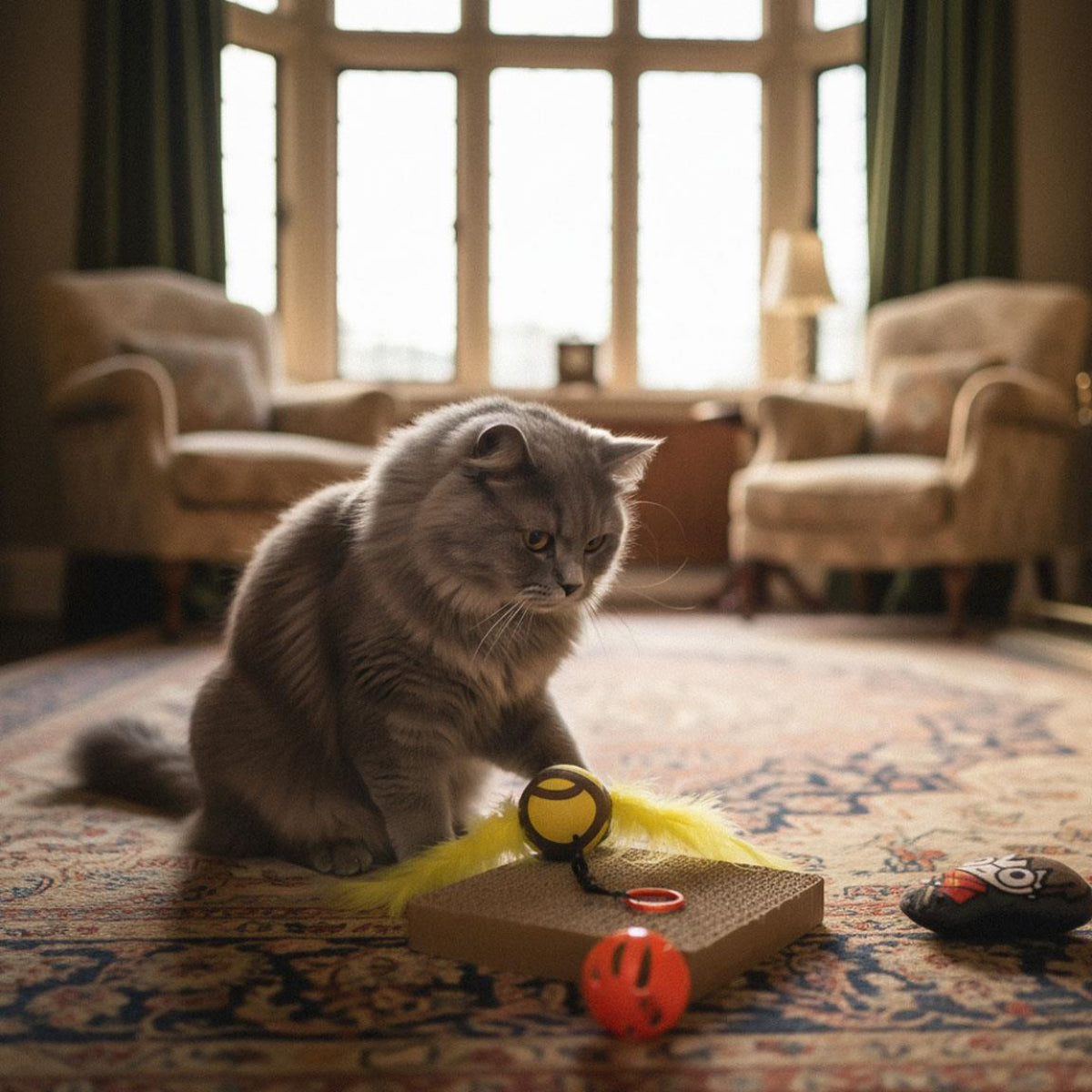 Harry Potter Katzen Spielzeug Set Haustier Zubehör mit Lizenzmotiv