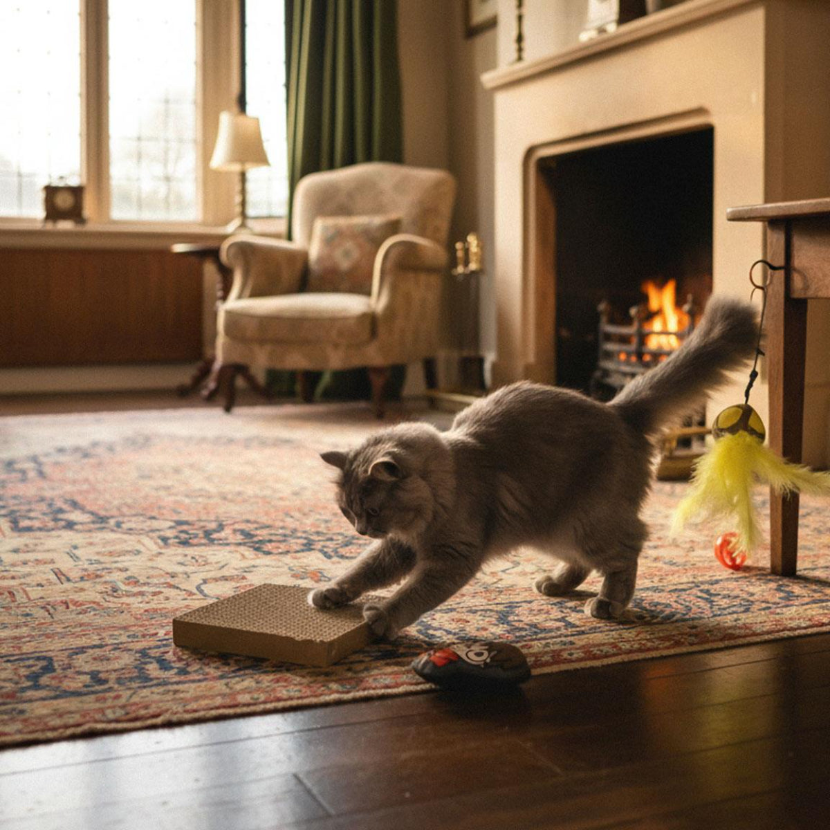 Harry Potter Katzen Spielzeug Set Haustier Zubehör mit Lizenzmotiv