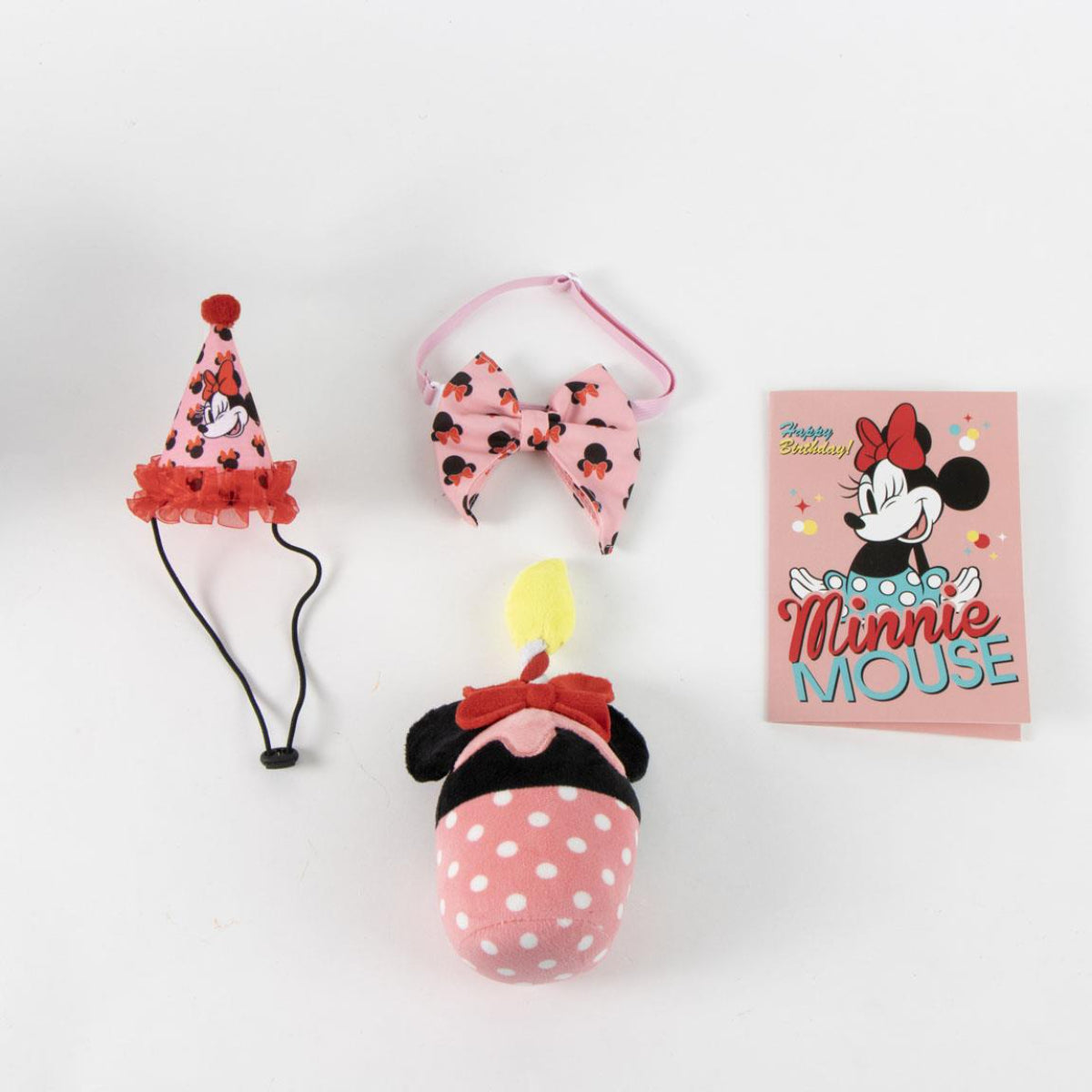 Disney Minnie Mouse Hunde Katzen Geburtstag Set Haustier Partyset