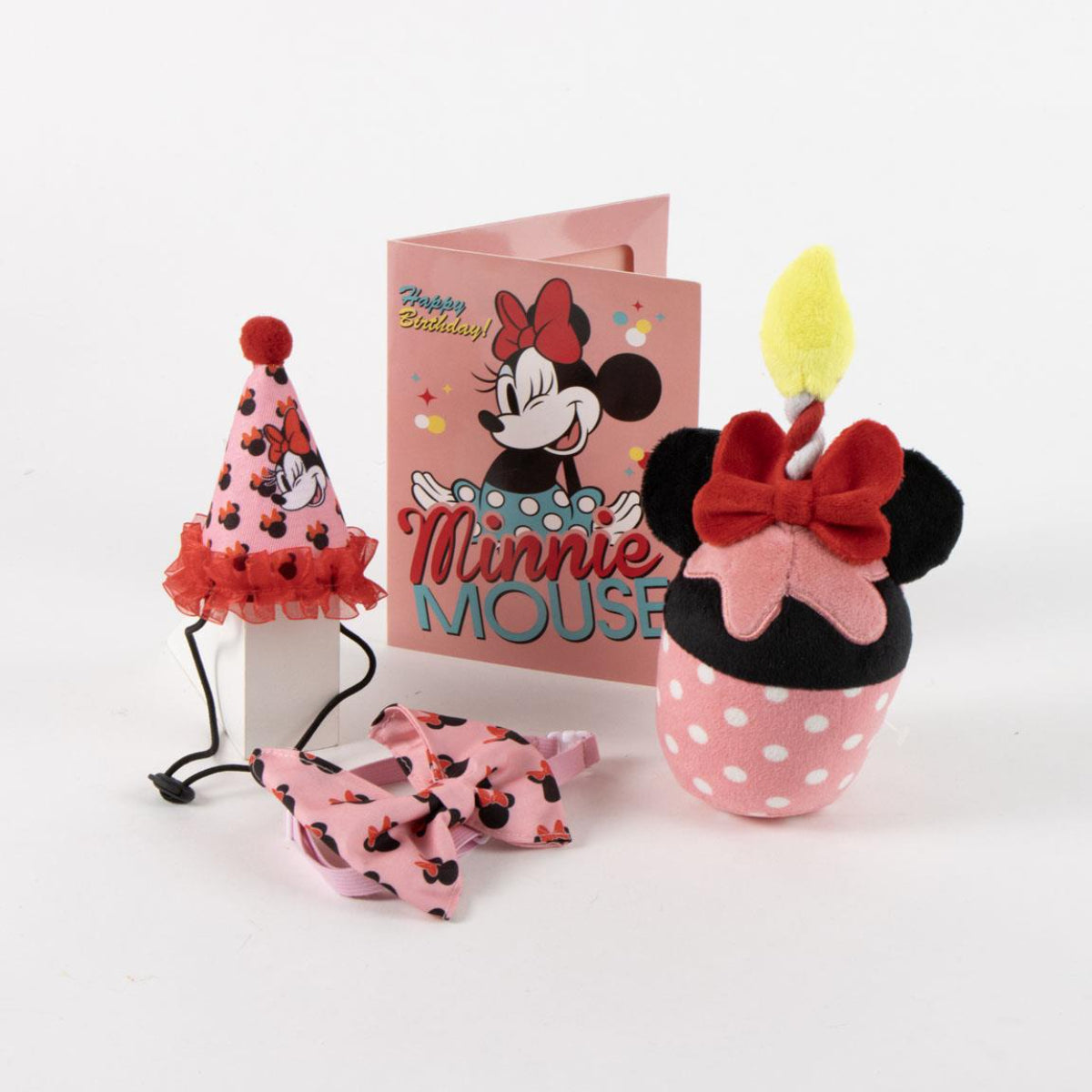 Disney Minnie Mouse Hunde Katzen Geburtstag Set Haustier Partyset