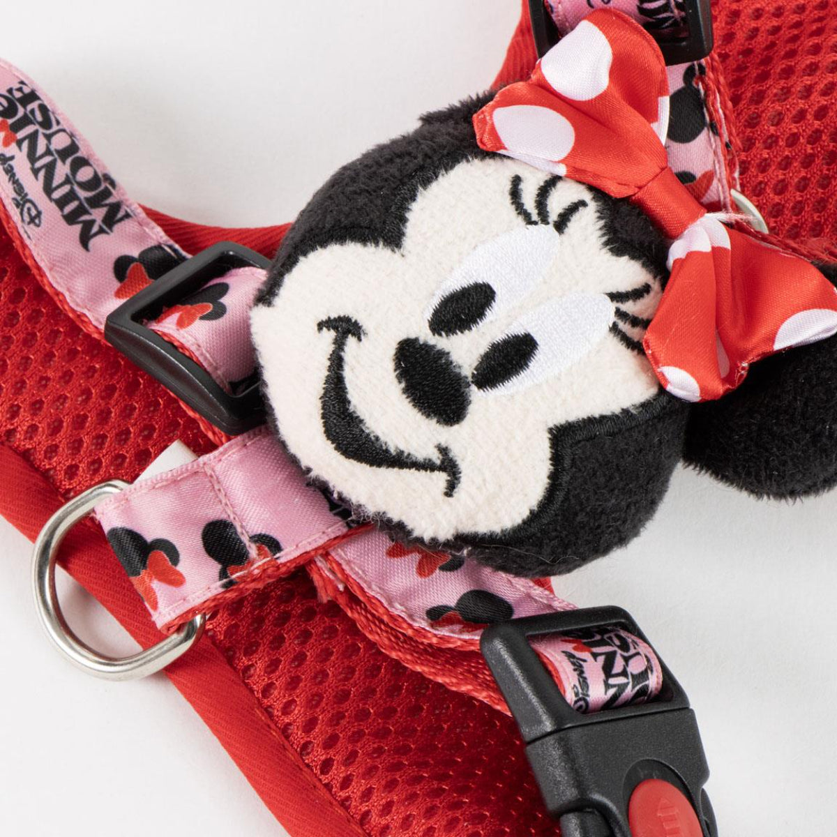 Disney Minnie Mouse Hunde Geschirr mit Leine für Spaziergänge und Alltag