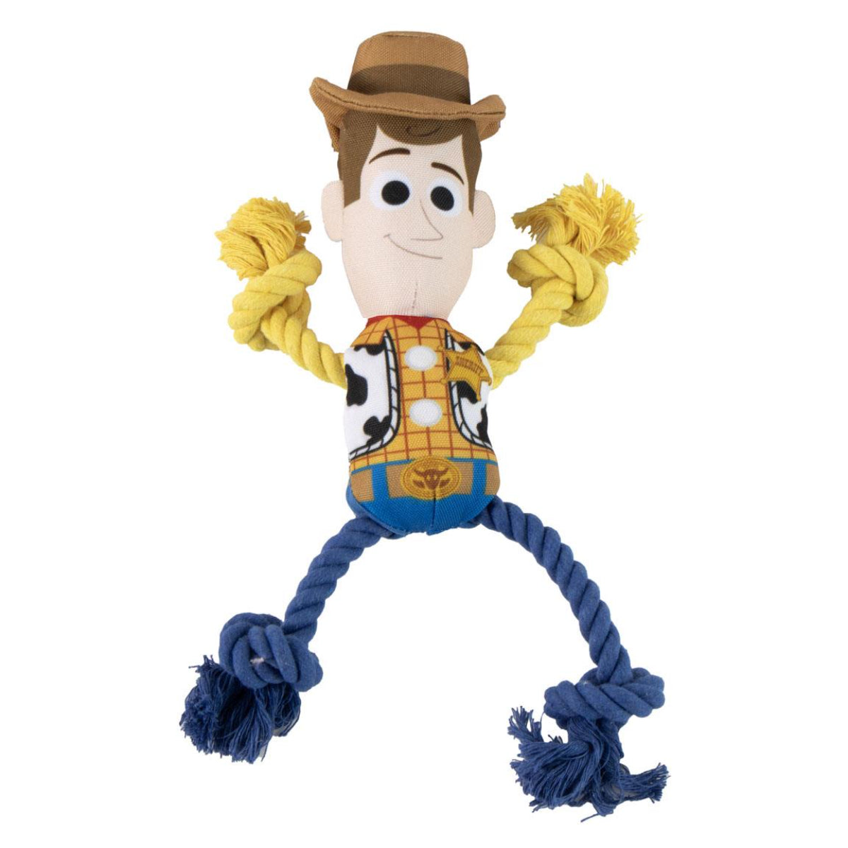 Disney Toy Story Woody Hundespielzeug für Ziehen Apportieren und Kauen
