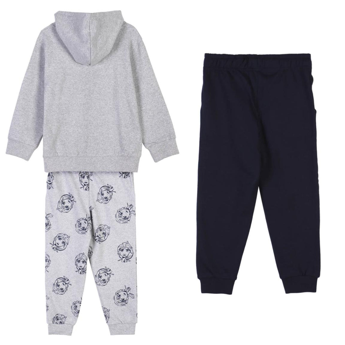 Disney Frozen 2 Jogginganzug für Mädchen – 3-teiliges Set aus Baumwollmix