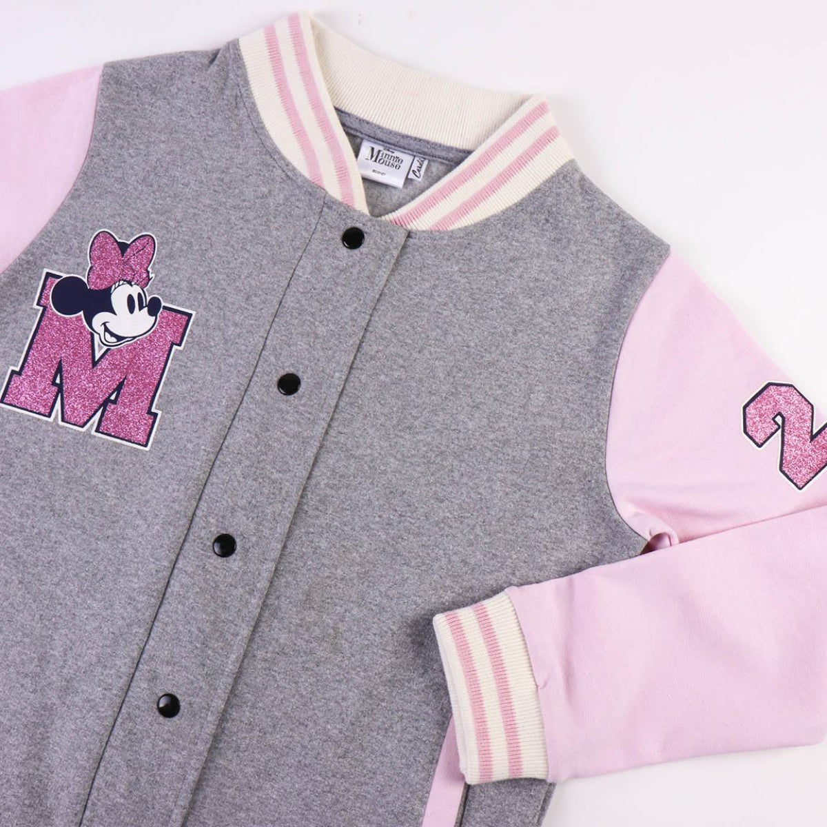 Disney Minnie Zip-Up Sweatshirt – Mädchen Jacke Freizeit Baumwollmix