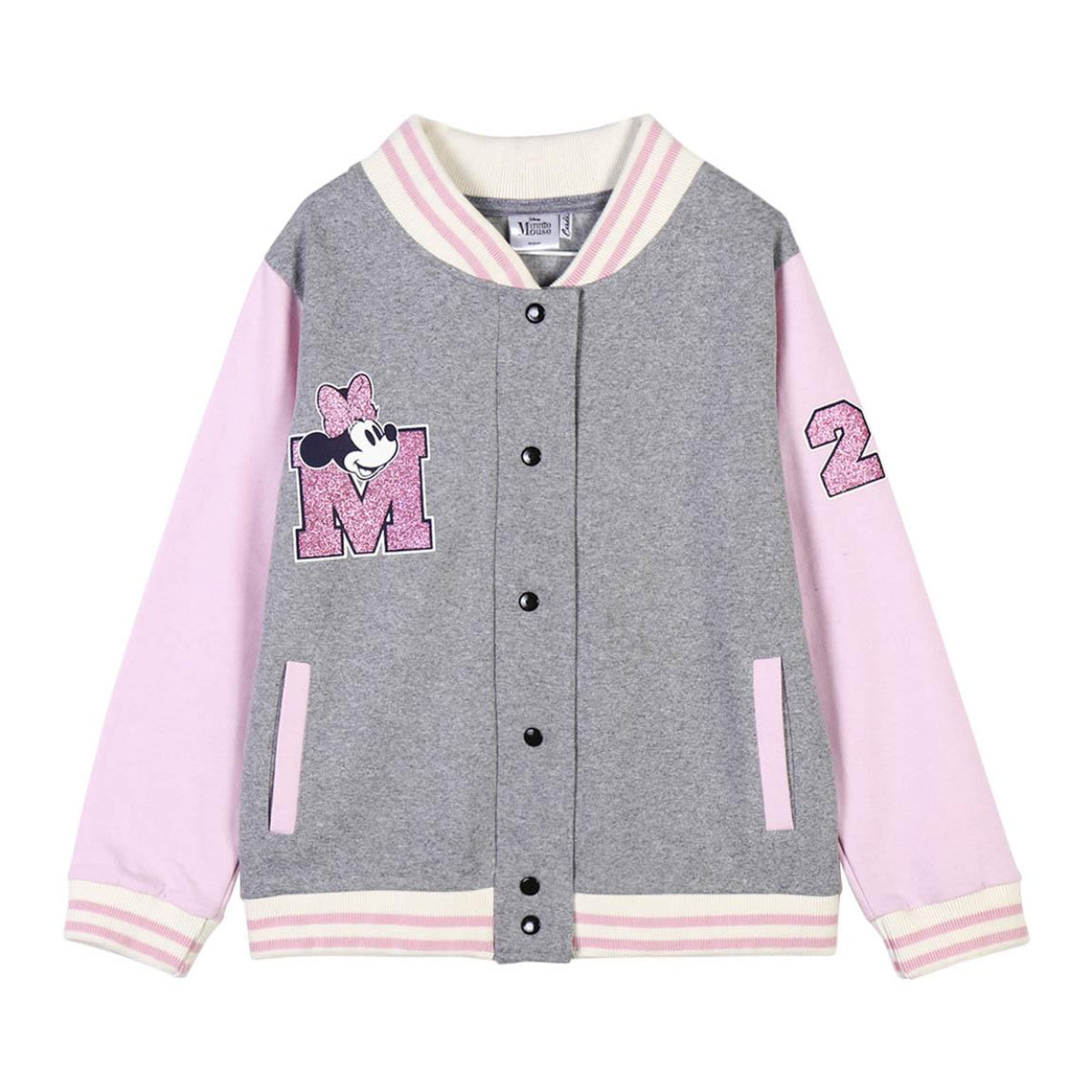 Disney Minnie Zip-Up Sweatshirt – Mädchen Jacke Freizeit Baumwollmix