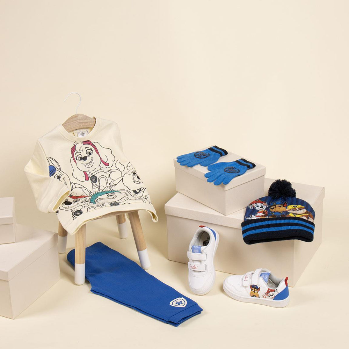 Paw Patrol Kleinkinder Trainingsanzug – Baumwolle Polyester Freizeitset