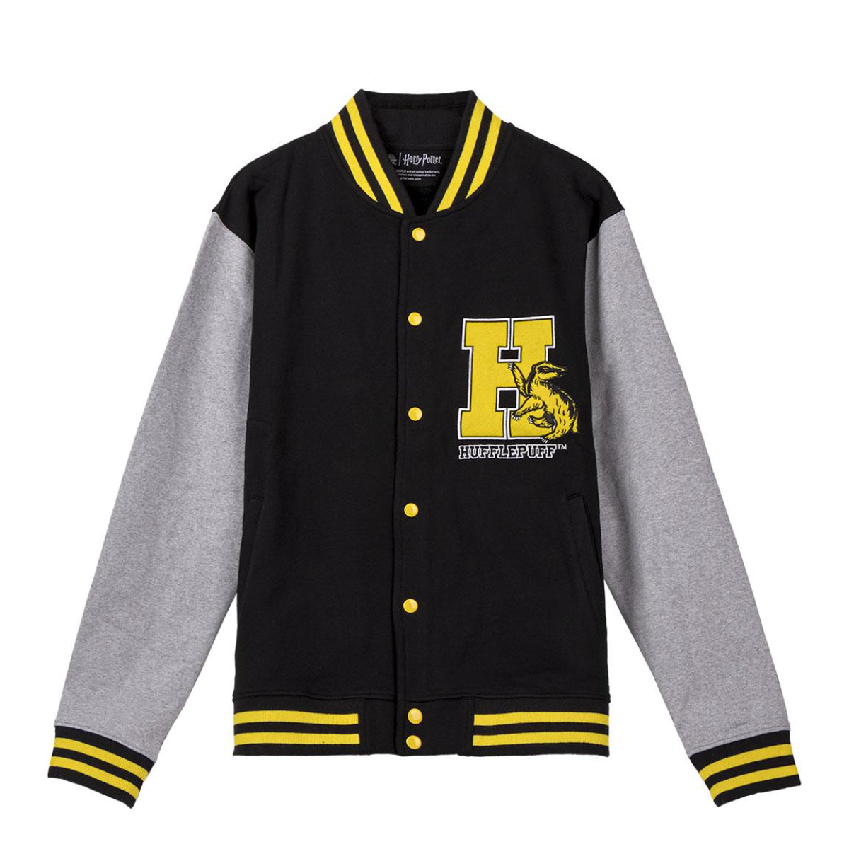 Harry Potter Hufflepuff Erwachsenen Sweatjacke Reißverschluss Hoodie
