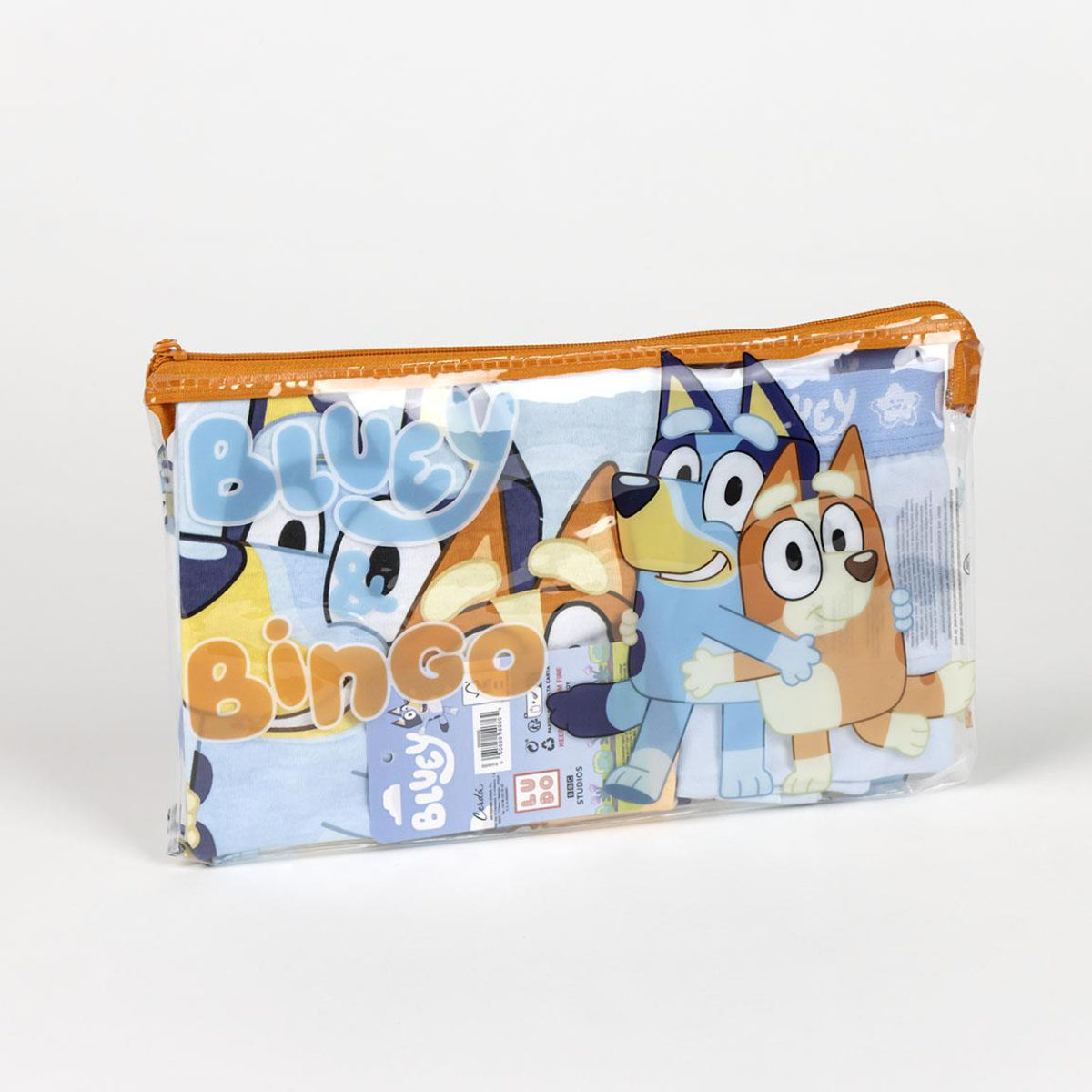 Bluey Schlafanzug Kinder Pyjama Set & Nachtwäsche aus 100 % Baumwolle mit Tasche