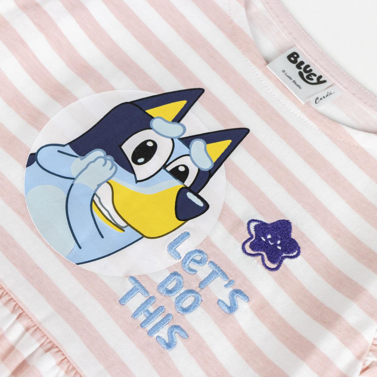 Bluey Kleid Mädchenkleid & Freizeitkleid aus atmungsaktivem Single Jersey