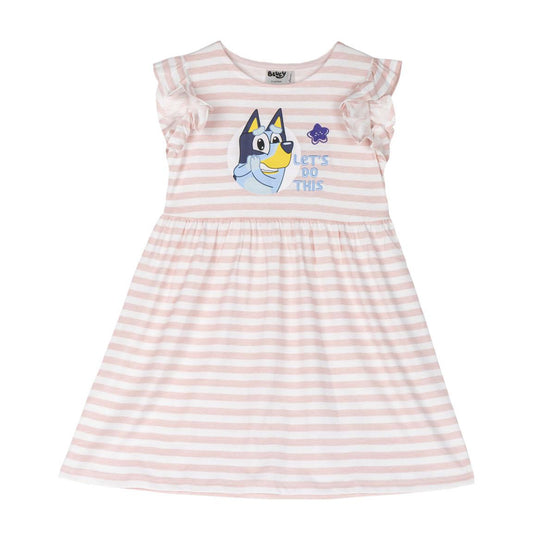 Bluey Kleid Mädchenkleid & Freizeitkleid aus atmungsaktivem Single Jersey